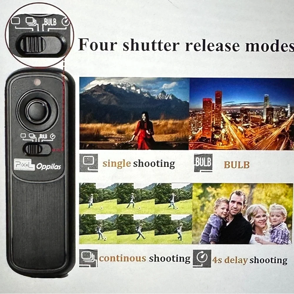 DSLR Wireless Shutter Release Remote Control